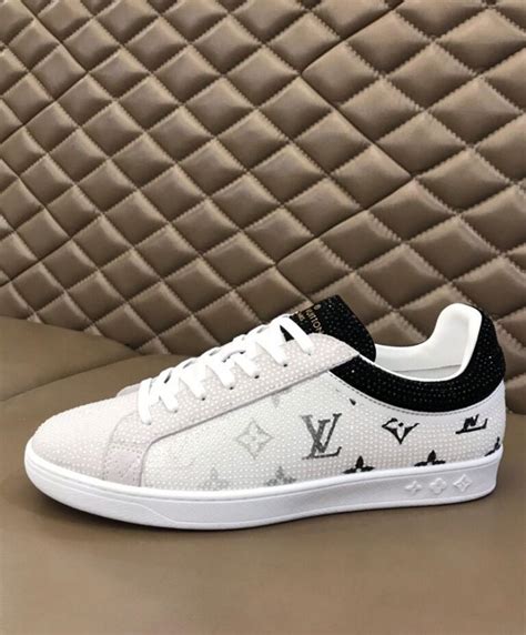 lv white sneakers mens|louis vuitton sneakers 2021 price.